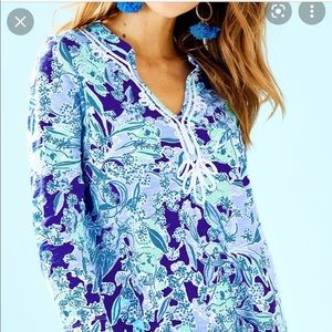 lilly pulitzer style kaia knit tunic